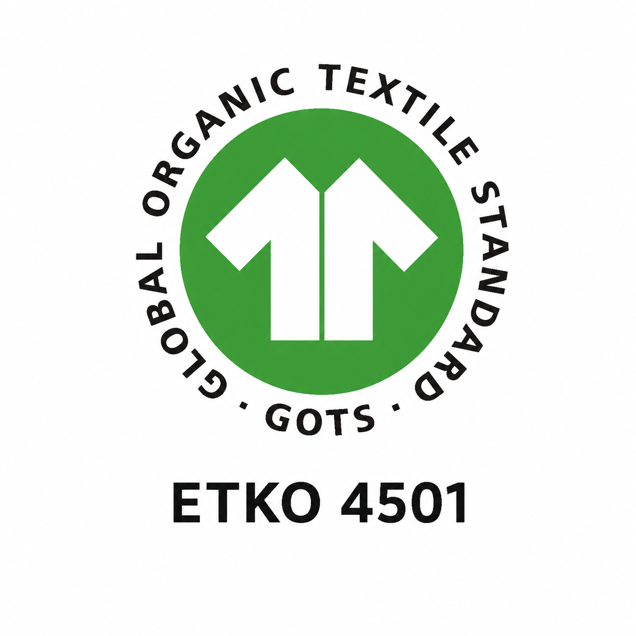 Global Organic Textile Standard certified logo