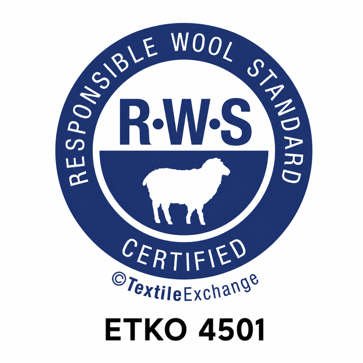 Responsible Wool Standard certified logo